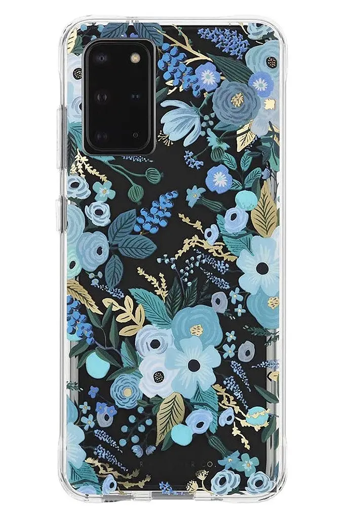 Протиударний чохол Case-Mate Rifle Paper Co Ultra Hybrid для Samsung Galaxy S20 Plus (6.7") Blue Flowers