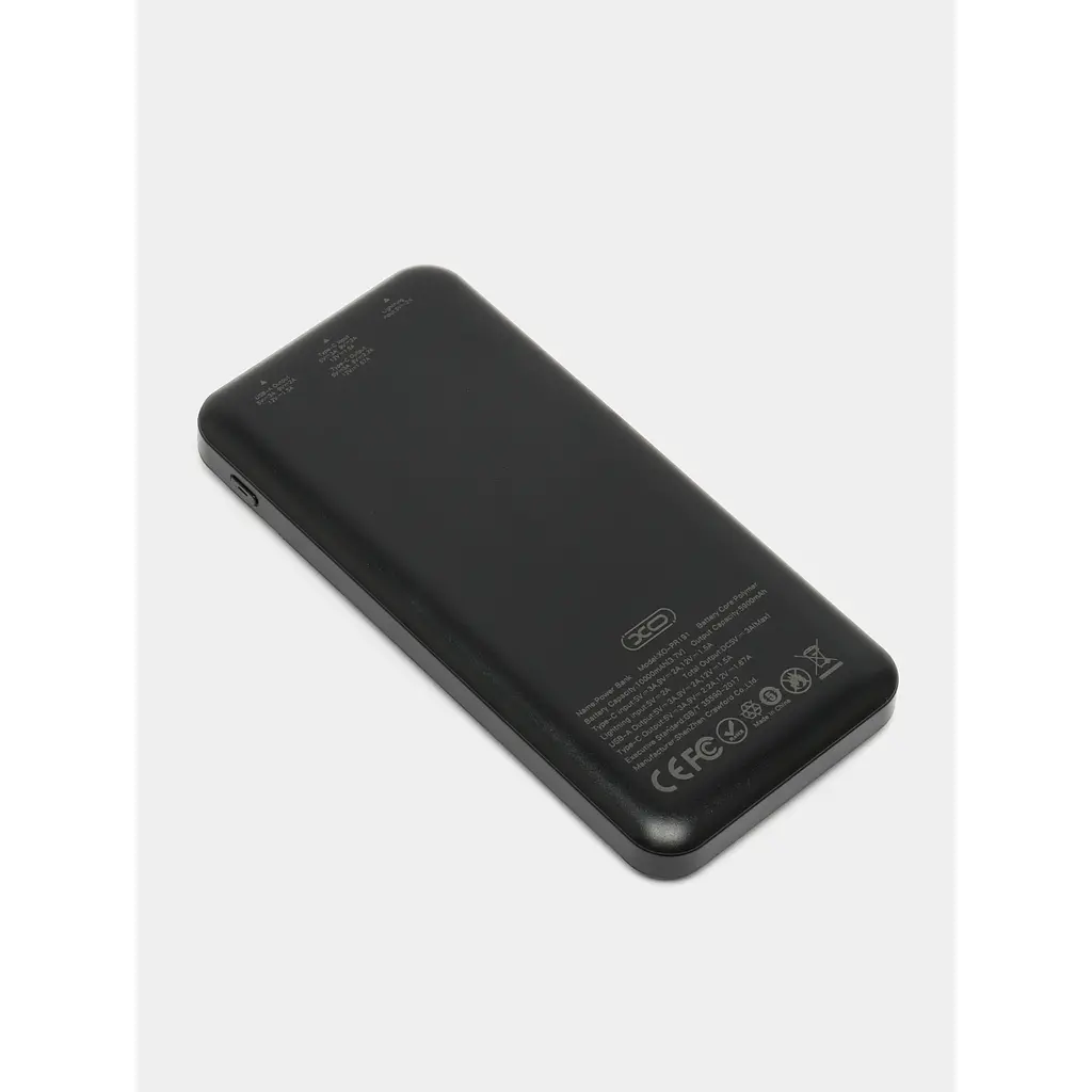 Внешний аккумулятор XO PR191 10000mAh 20W Black [123248] - фото 3