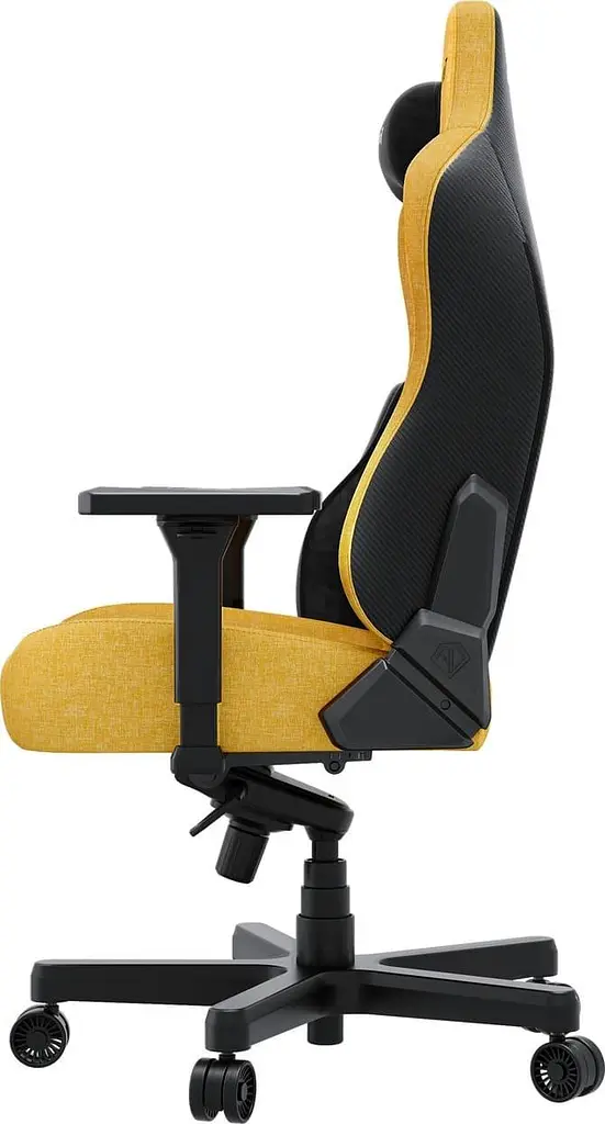 Ігрове крісло Anda Seat Kaiser 3E XL Bright Yellow Fabric (AD23YC-XL-09-Y-CF-Y01) - фото 4