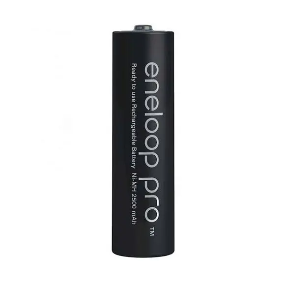 Аккумулятор AA Panasonic Eneloop Pro 2500 mAh батарейка пальчиковая аккумуляторная Black (18851) - фото 2