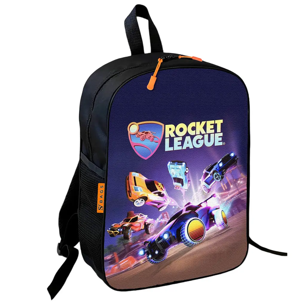 Школьный рюкзак детский Rocket League + Сумка для обуви спортивной формы рюкзак-мешок мальчику (01921) - фото 5