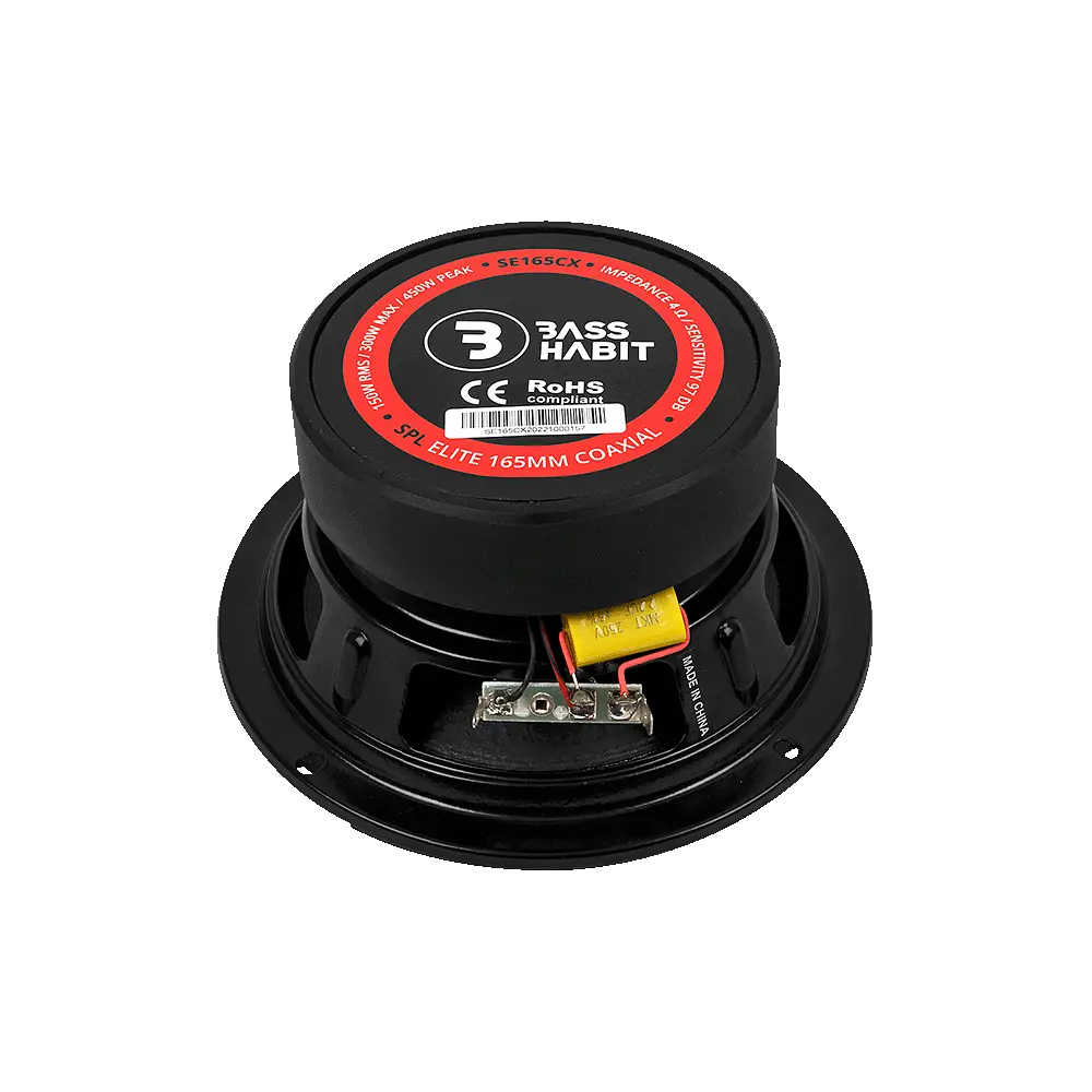 Коаксіальна акустична система Bass Habit Elite SE165CX - фото 8