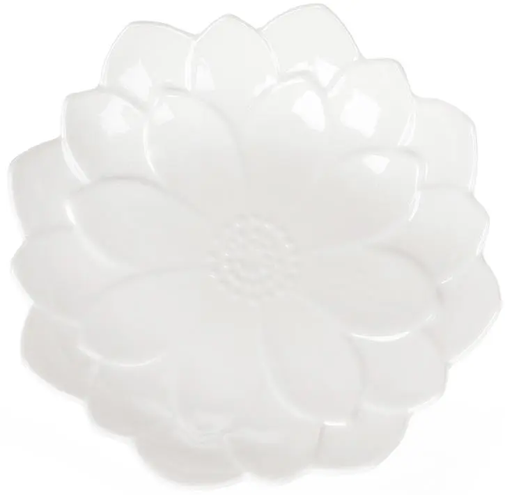 Набір BonaDi 2 фарфорових блюд White City Астра Ø25.5 см kuh0009920 - фото 2