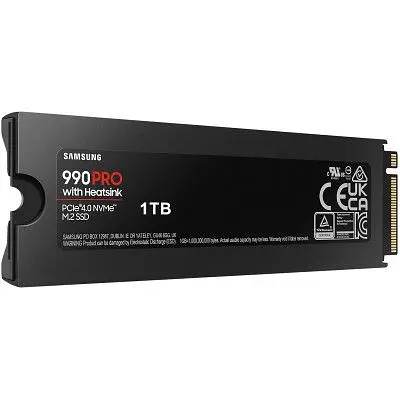 Накопитель SSD M.2 2280 1TB 990 PRO with Heatsink Samsung (MZ-V9P1T0CW) - фото 6