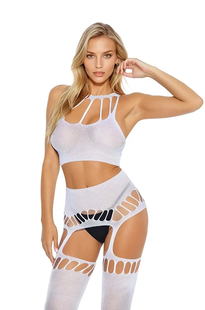 Бодістокінг SoftLine 2074, One Size (білий) - фото 3
