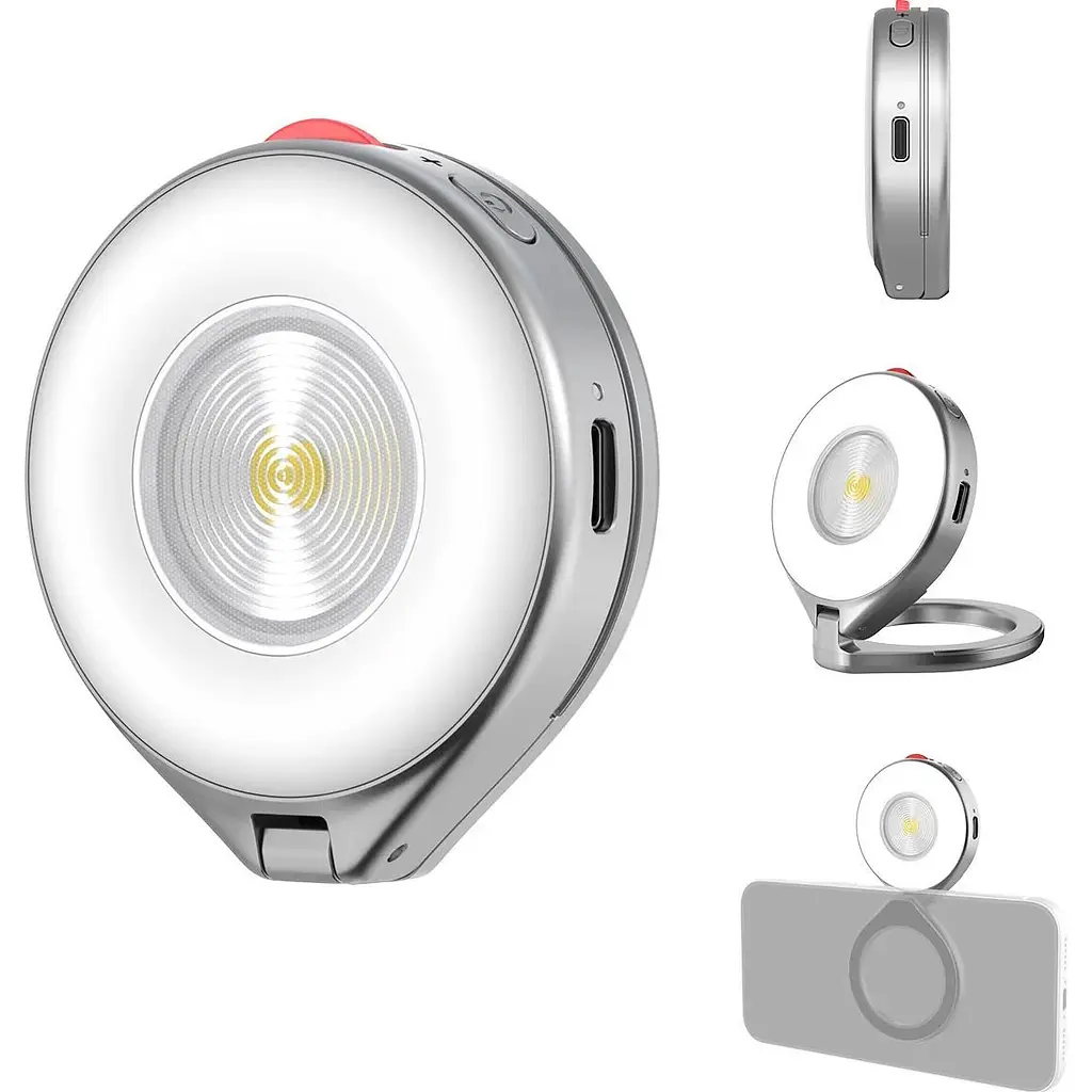 Накамерне світло Telesin P5-BGD-17SR MagSafe 2500-6500К [167259] - фото 2