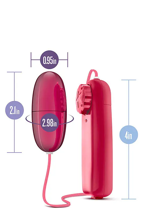 Виброяйцо B Yours Power Bullet Cerise - фото 4