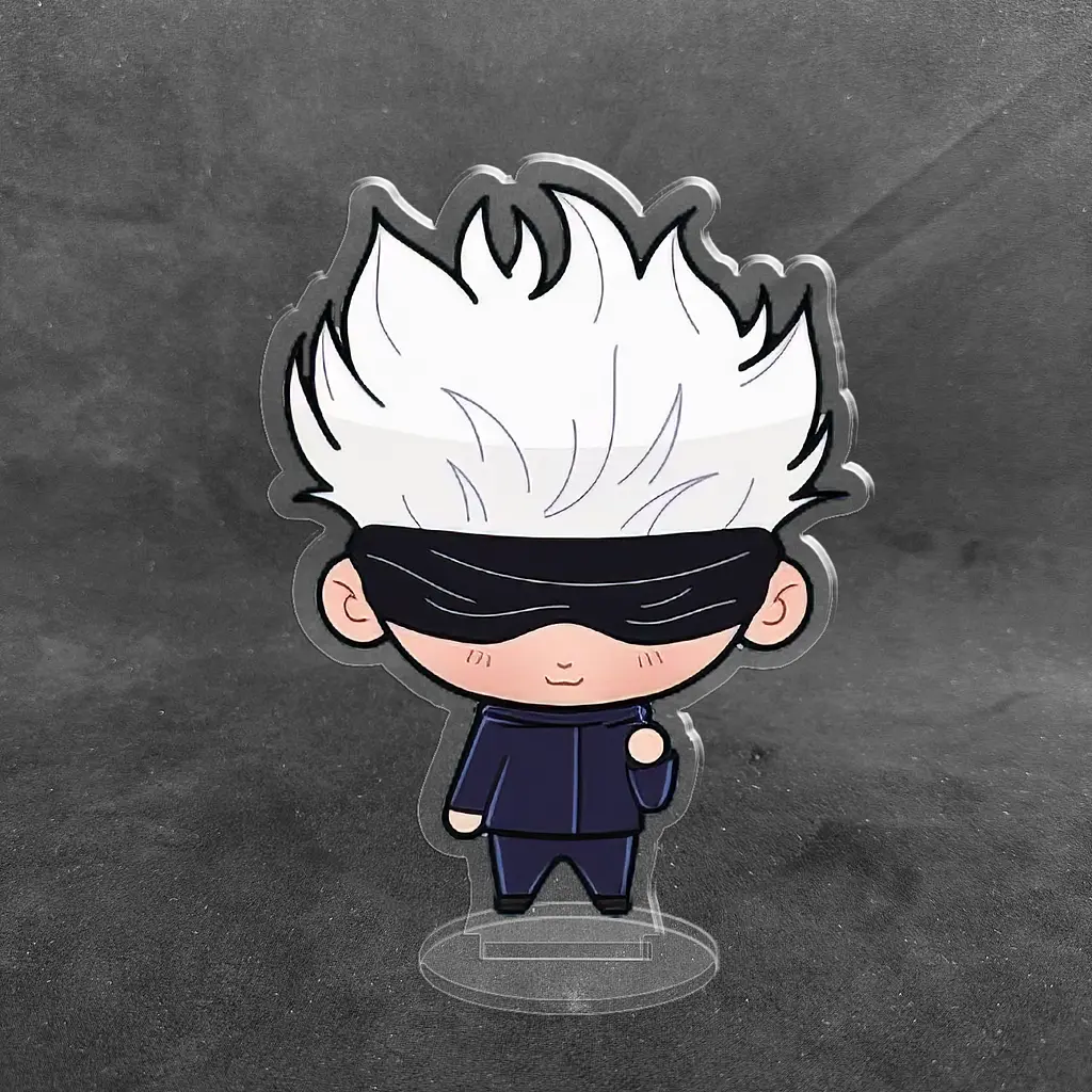 Акрилова колекційна фігурка Chibi Аниме: Магічна битва/JK (Сатору Годжо, GoJo Satoru) 1 10см