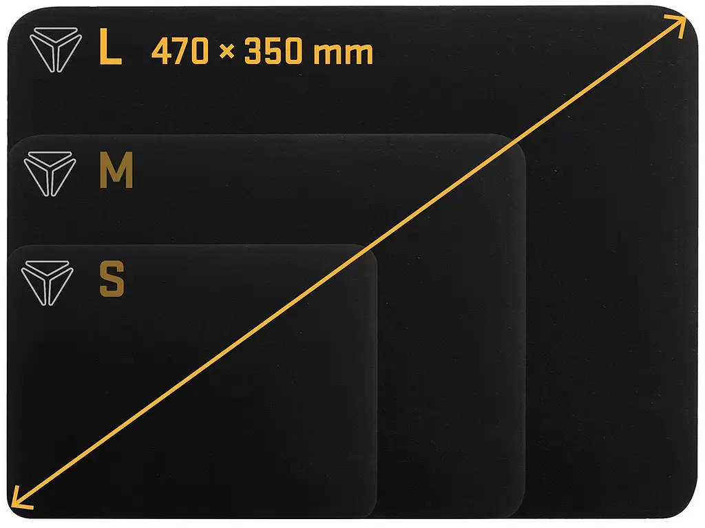 Килимок для мишi Yenkee YPM 47 Gaming pad SPEED TOP L (7090595) - фото 4