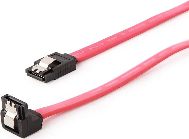 Кабель Cablexpert SATA III 0.1m із засувкою та кутовим роз'ємом (CC-SATAM-DATA90-0.1M) - фото 5