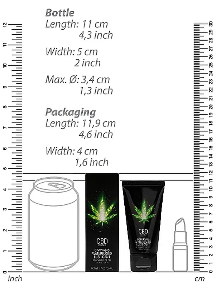 Лубрикант на водній основі Pharmquests CBD Cannabis, 50 мл - фото 8
