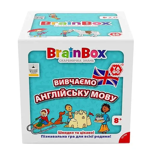 Настільна гра Вивчаємо англійську мову BrainBox 55 карток картонна для 1-6 гравців - фото 6