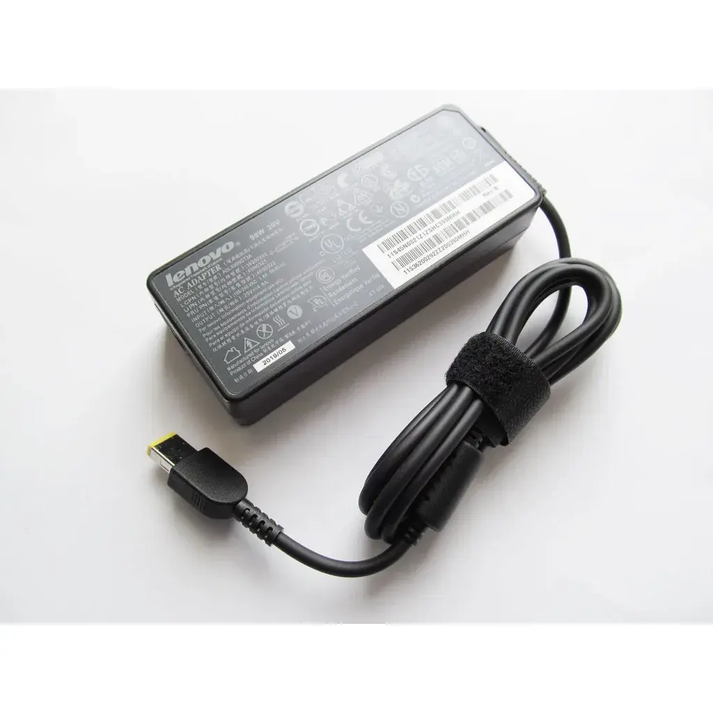 Блок живлення до ноутбука Lenovo 90W 20V 4.5А роз'єм прямокутний (pin inside) (ADLX90NСT3A / ADLX90NLT3A) - фото 2