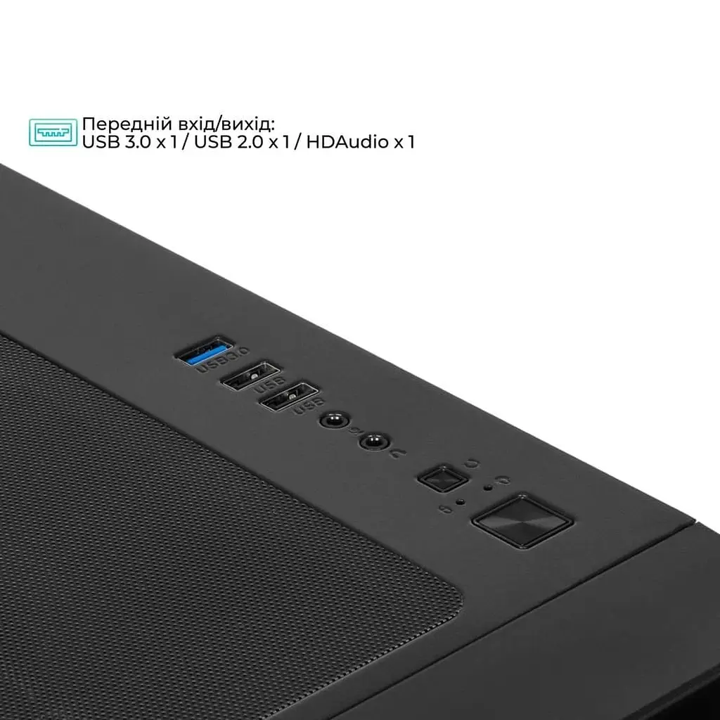 Корпус QUBE MIRAGE 7ARGB BTF черный (MIRAGE_GBNU3) без блока питания - фото 14