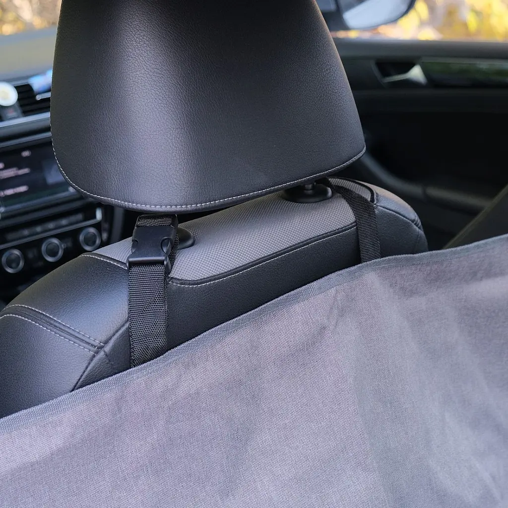 Захисна накидка заднього сидіння для перевезення собак Elegant 165х145 см OxFord 600D (EL100 678) - фото 4