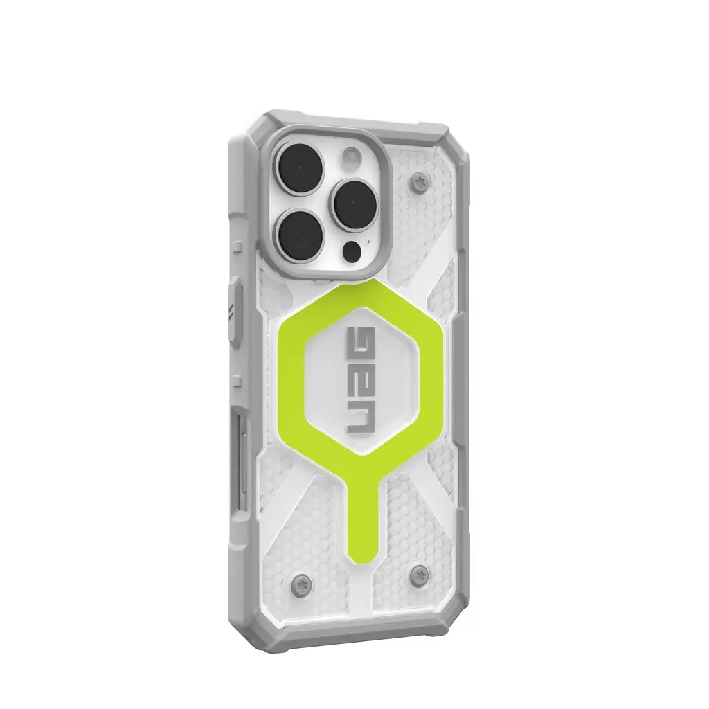 Чохол-накладка Urban Armor Gear Magsafe для Apple iPhone 16 Pro Pathfinder Active Neon (114464118181) - фото 2