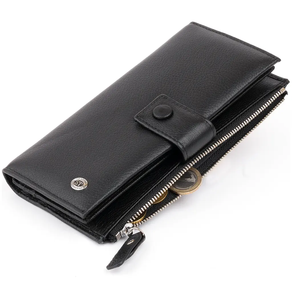 Жіночий шкіряний гаманець ST Leather 19х9х1.7 см acs0015071 - фото 3