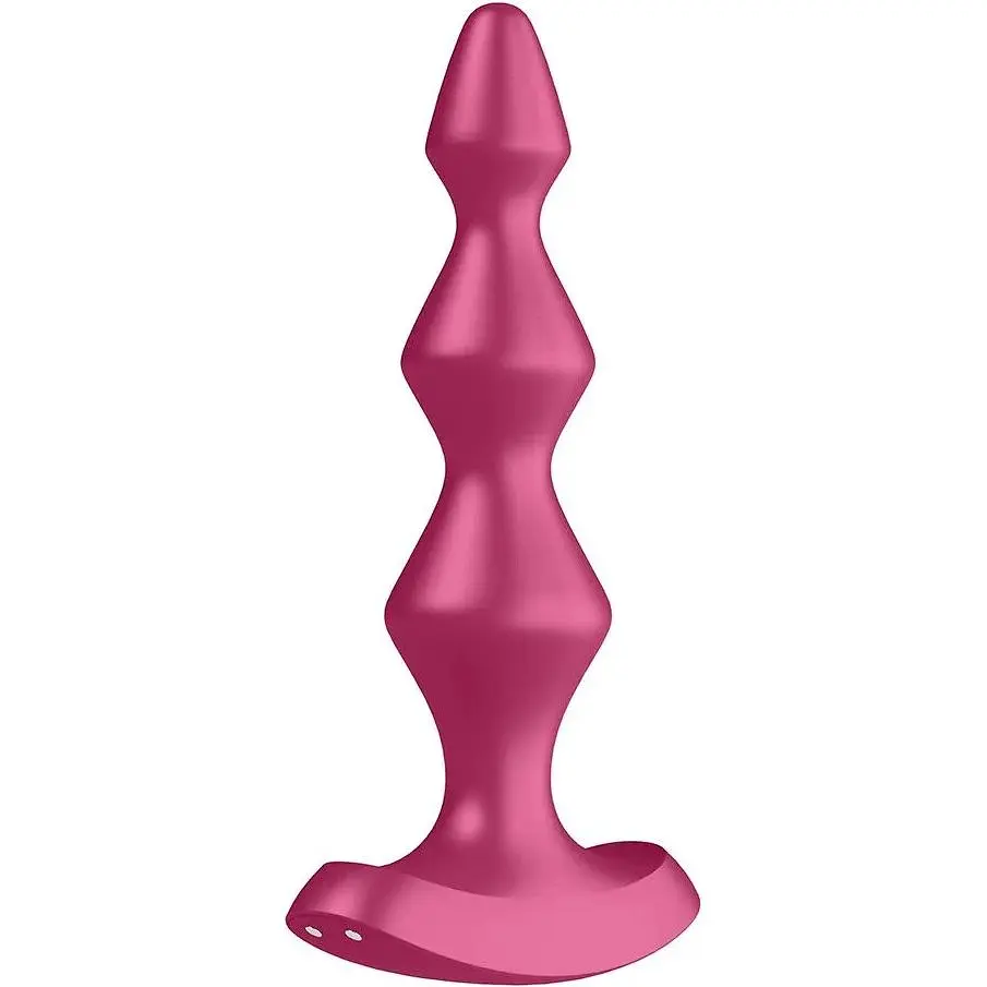 Анальний стимулятор-намистини з двома моторами Satisfyer Lolli-Plug 1 Berry - фото 3