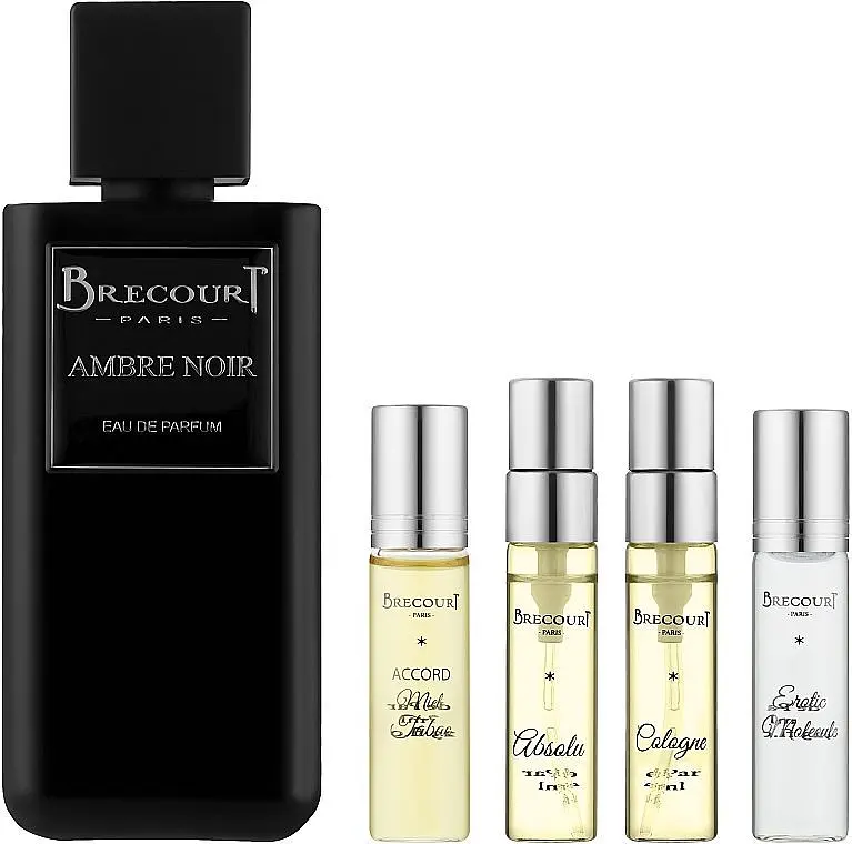 Оригінал Набір Brecourt Ambre Noir (edp 100ml + 5ml absolu + 5ml col + 2 х 7ml) - фото 2