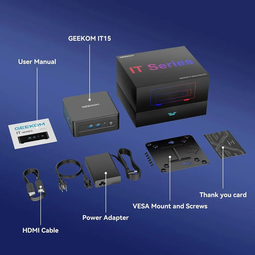 Неттоп GEEKOM Mini IT15 32/2TB (GMIT15U9285H-322-EU) [157865] - фото 7