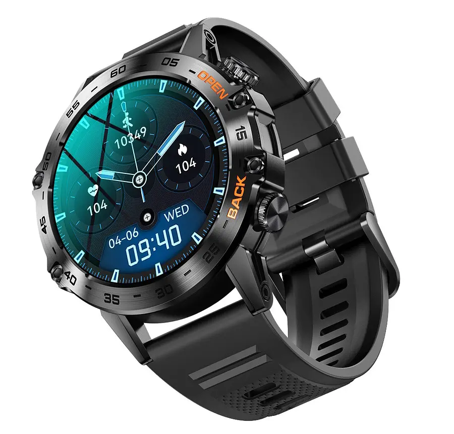 Часы Smart Delta K52 Black Rubber, 2 ремешка - фото 9