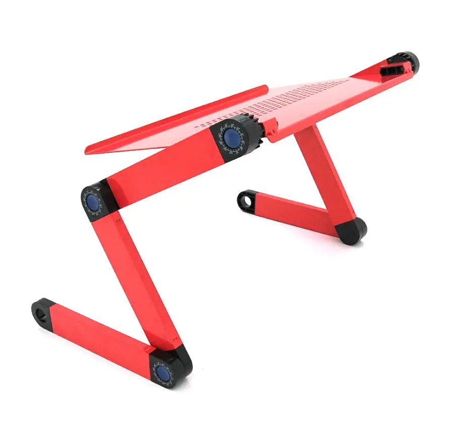 Стол-подставка для ноутбука Voltronic Aluminium Table Laptop 420x265 Red - фото 3