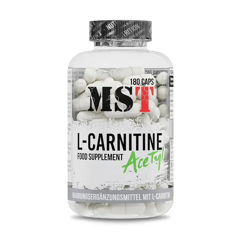 MST Ацетил Л-Карнітин L-Carnitine Acetyl - 180 капсул
