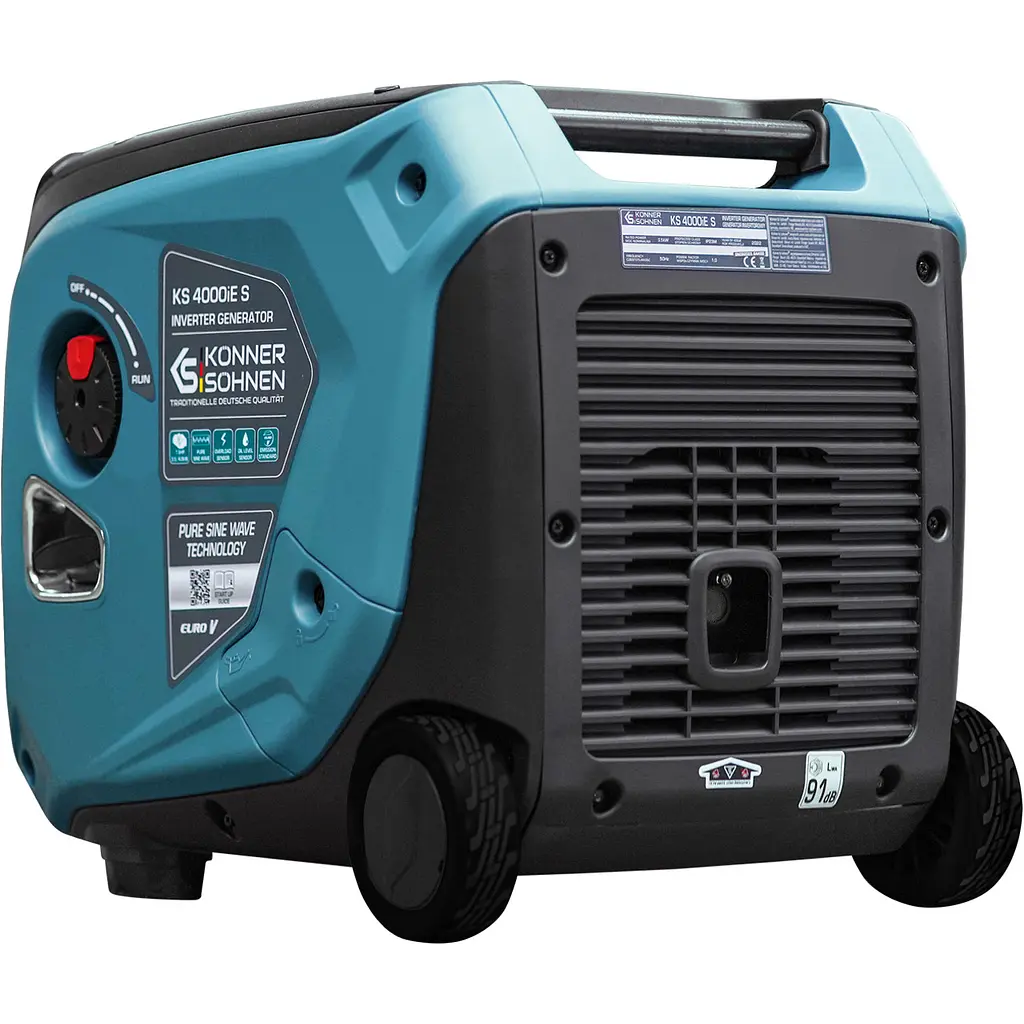 Інверторний бензиновий генератор Konner&Sohnen KS 4000iE S [116929] - фото 9