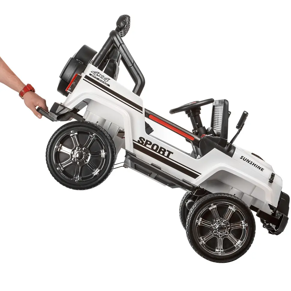 Дитячий електромобіль-джип Bambi Racer M 3237EBLR-1 до 30 кг - фото 2