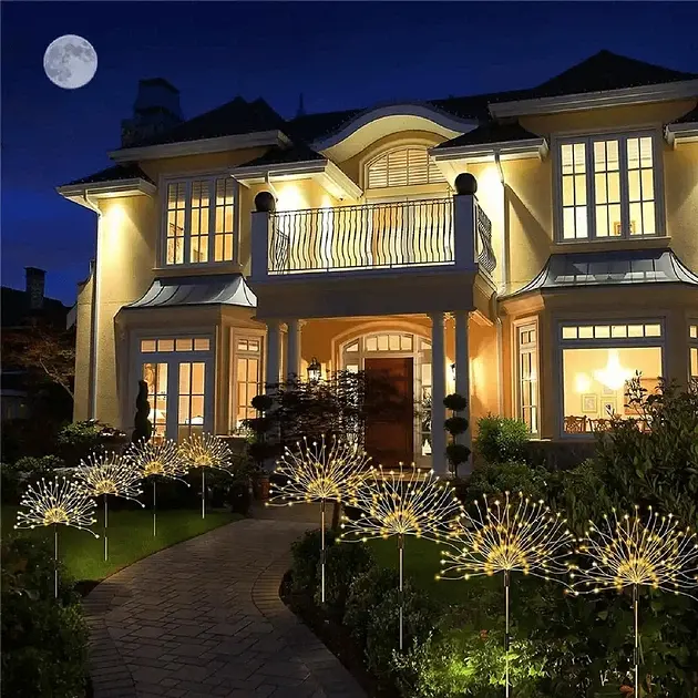 Ліхтар садовий Market Union Дерево на сонячній батареї 81 см (HJ-004) - фото 10