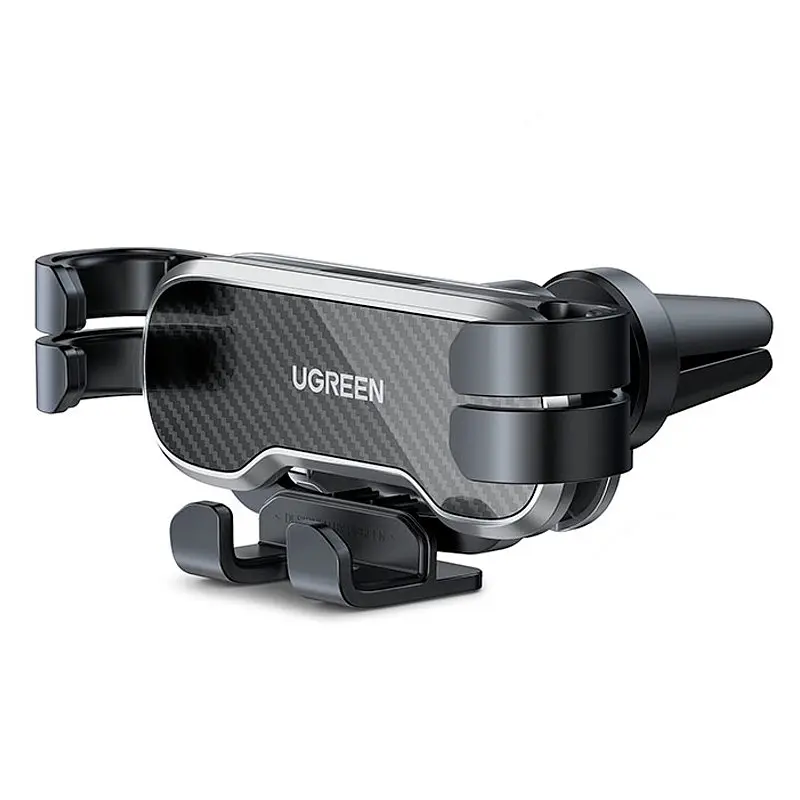 Автотримач для телефона Ugreen LP228 Gravity Drive Air Vent Car Mount Phone Holder чорний - фото 3