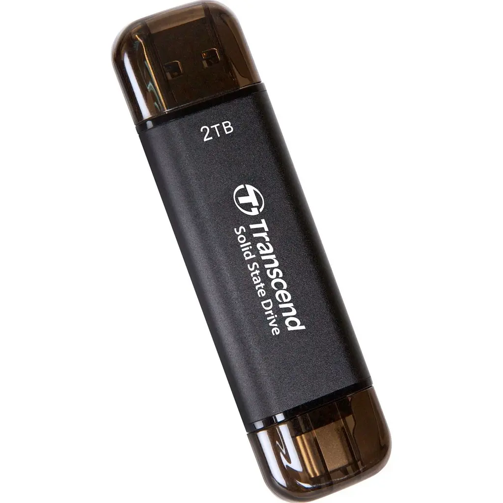 Зовнішній SSD накопичувач Transcend ESD310C 2TB Black (TS2TESD310C) [131749] - фото 2