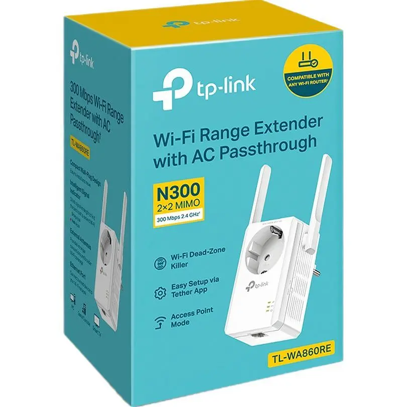 Ретранслятор Wi-Fi сигналу TP-Link TL-WA860RE [106813] - фото 8