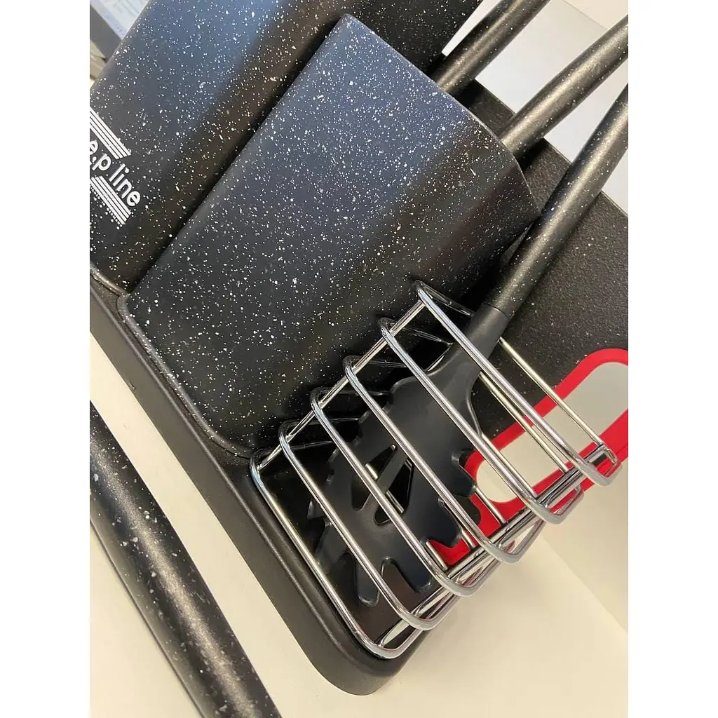 Набір кухонних ножів та приладдя Zepline ZP-067 з антипригарним покриттям 19 предметів (42825-ZP-067_1287) - фото 5