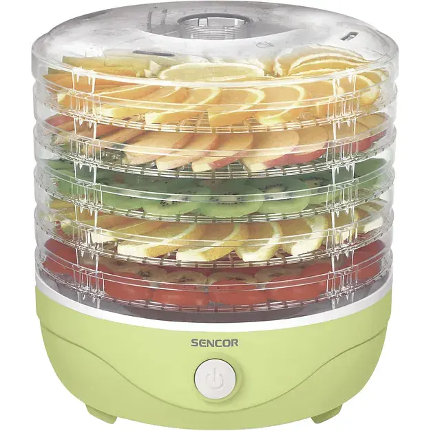 Сушарка для продуктів Sencor 250 Вт зелена (SFD757GG) - фото 3