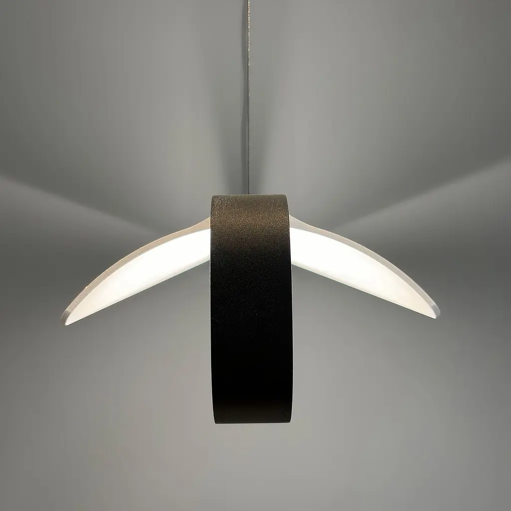 Подвесной светильник Skarlat RHL77016 27W WH+BK 3000K - фото 5