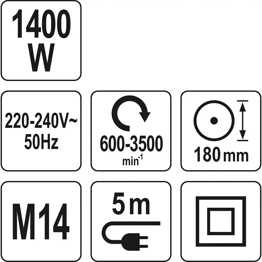 Полировальная машина Yato (YT-82196) - фото 7