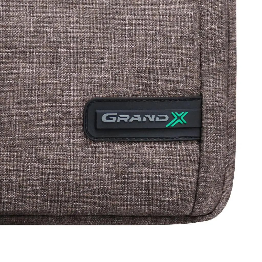 Сумка для ноутбука Grand-X 15.6'' SB-139 Brown (SB-139B) - фото 7