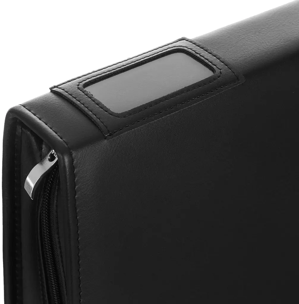 Папка для документів з екошкіри AMO SSBW11 чорна - фото 5