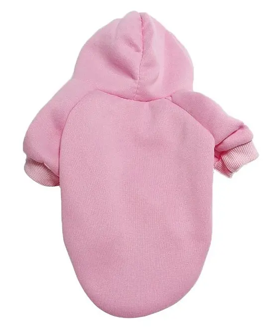 Худі для собак та котів EcoToys Pink XXL рожеве A: 43 см B: 46 см C: 38 см 7067 - фото 2