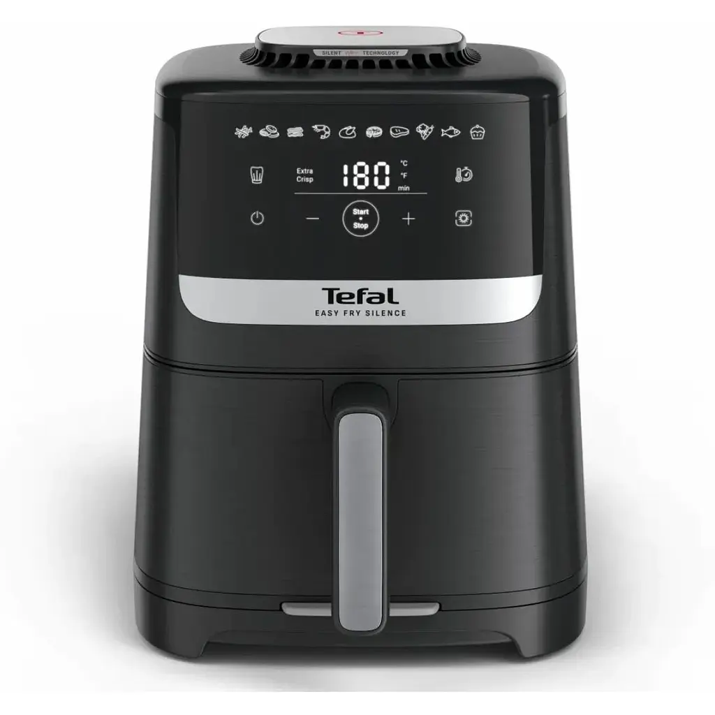 Мультипіч Tefal Easy Fry Silence 1670Вт 5л 10 програм пластик чорний