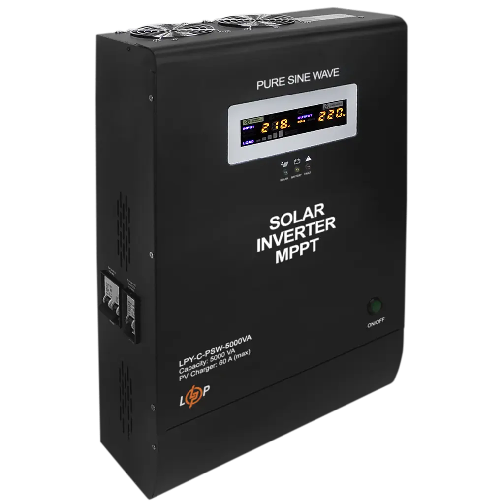 Сонячний інвертор (ДБЖ) LogicPower LPY-C-PSW-5000VA (3500W) MPPT48V - фото 3