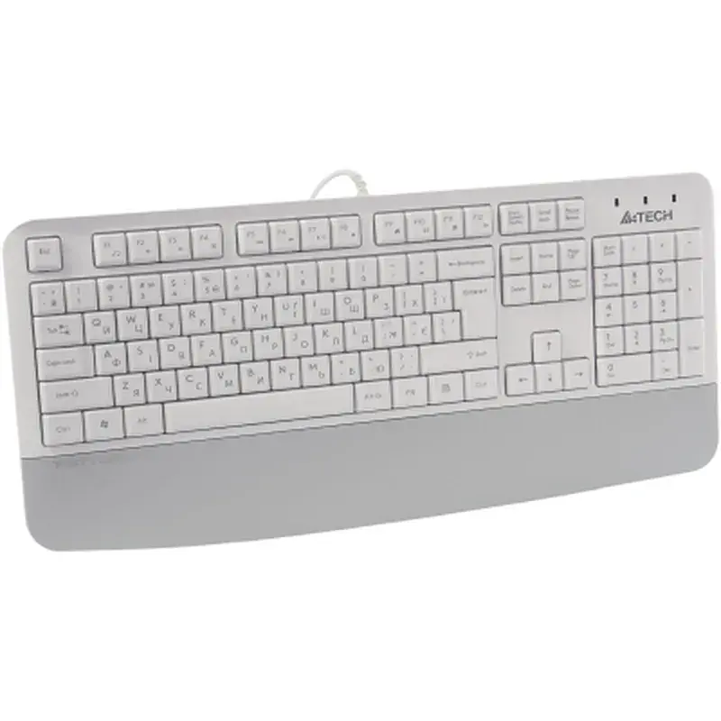 Клавіатура A4Tech FK20 USB UA White (4711421003216) - фото 2