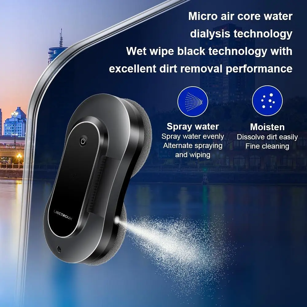 Робот для миття вікон Liectroux YW810 Black - фото 12