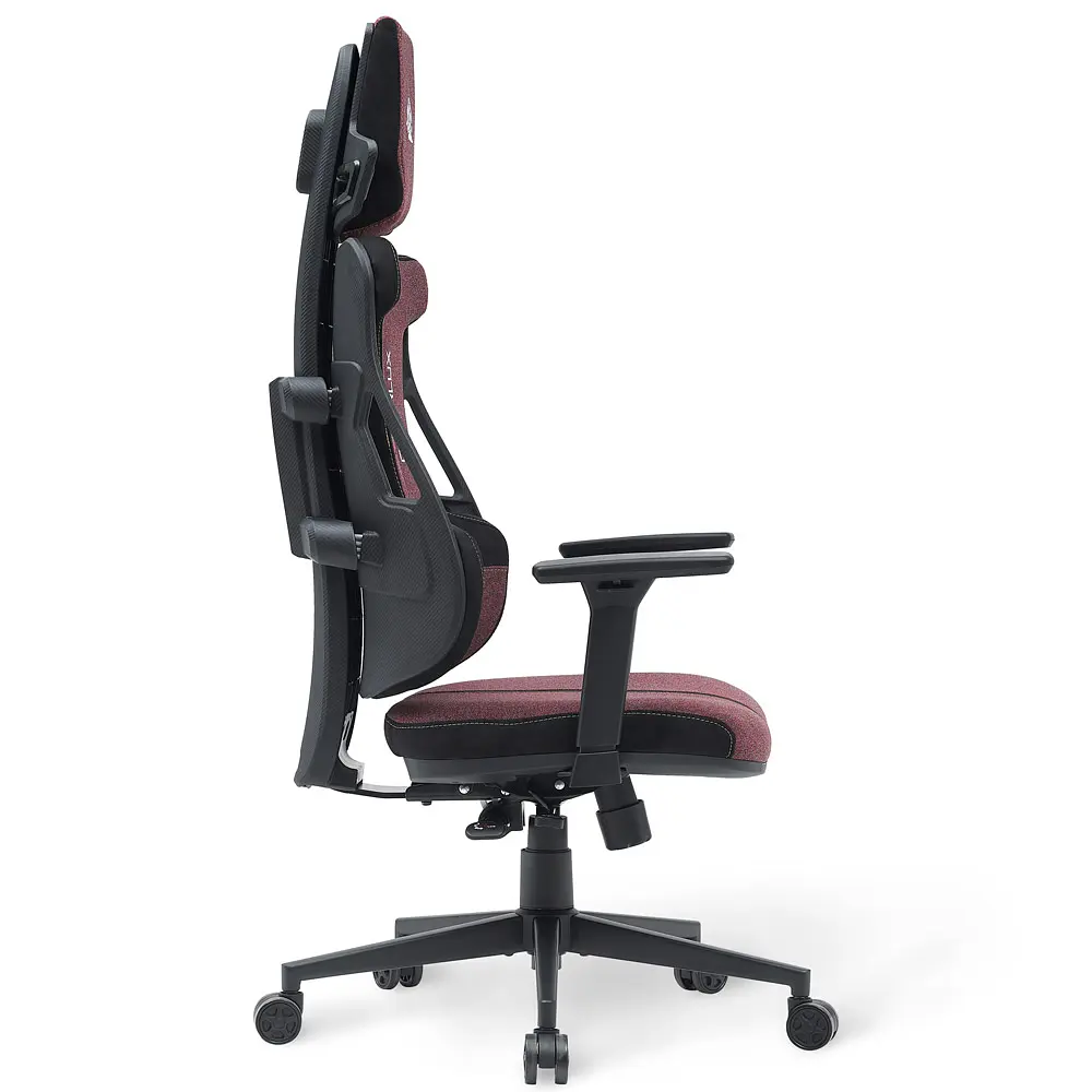 Геймерське крісло Cyberlux V8 Fabric Red (арт. GM-V8 FR) - фото 6