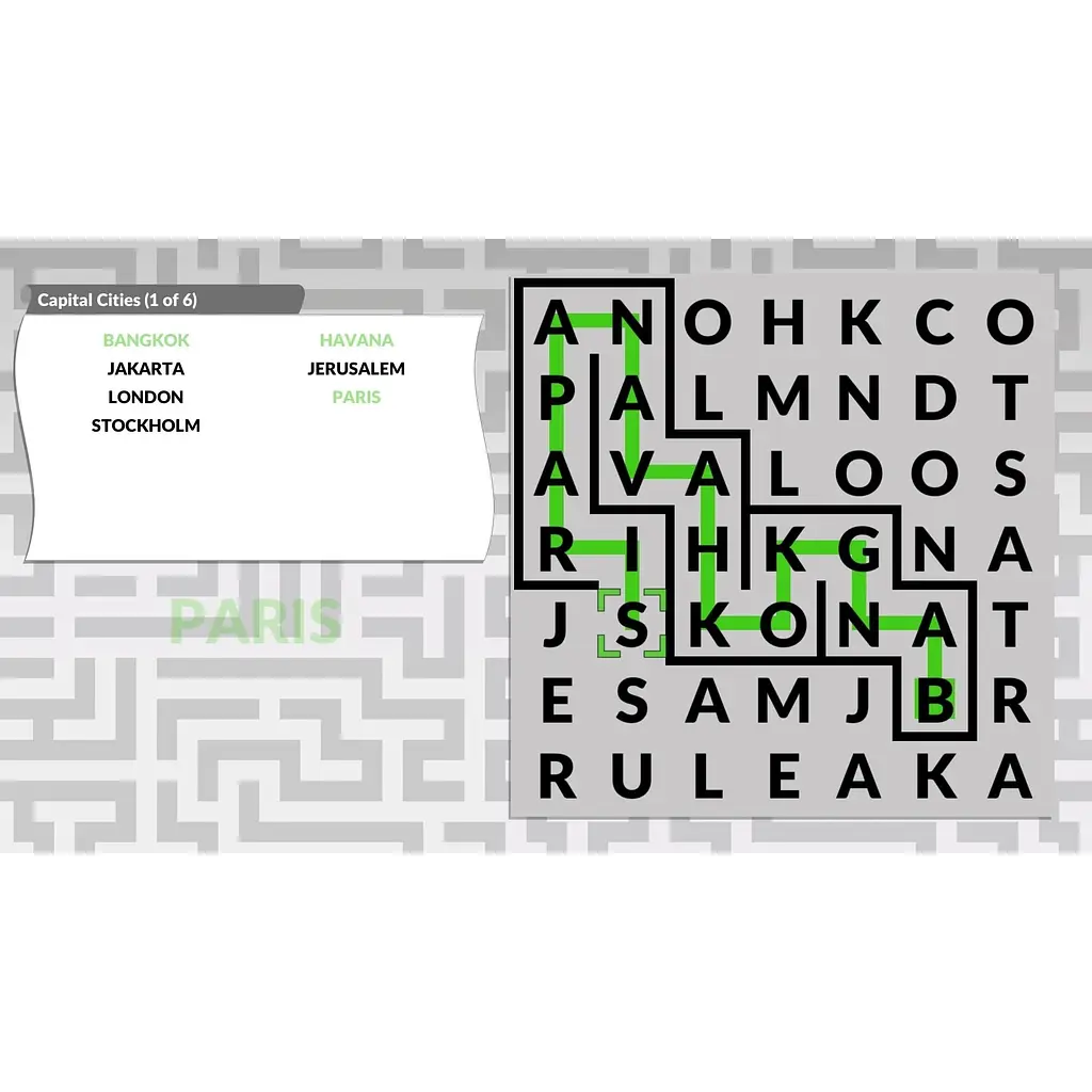 Ключ активації Microsoft Word Maze by Powgi для Xbox One/Series S/X - фото 3