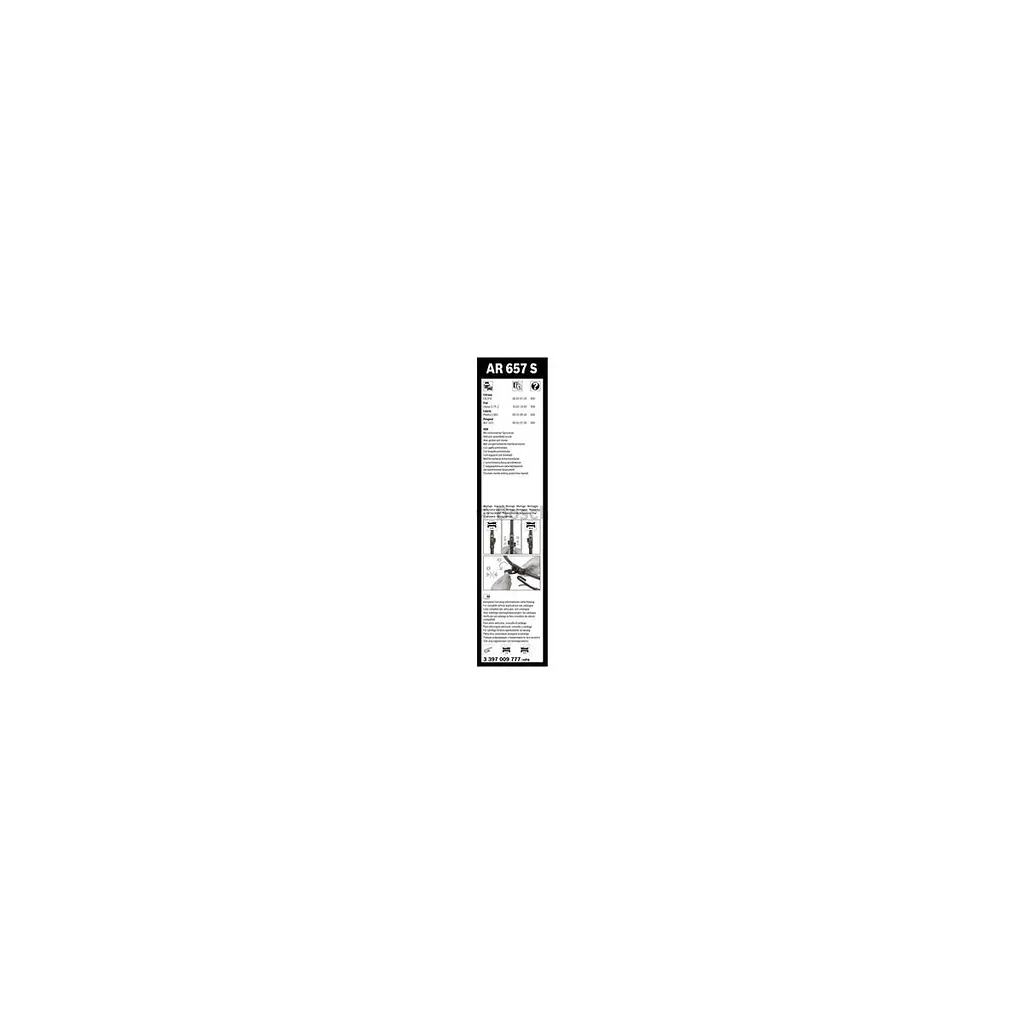 Щітка склоочисника Bosch 3 397 009 777 - фото 5