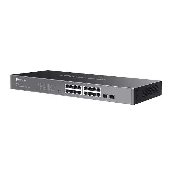 JetStream 16-портовий гігабітний Smart комутатор з 2 слотами SFP, SG2218 TP-LINK - фото 4