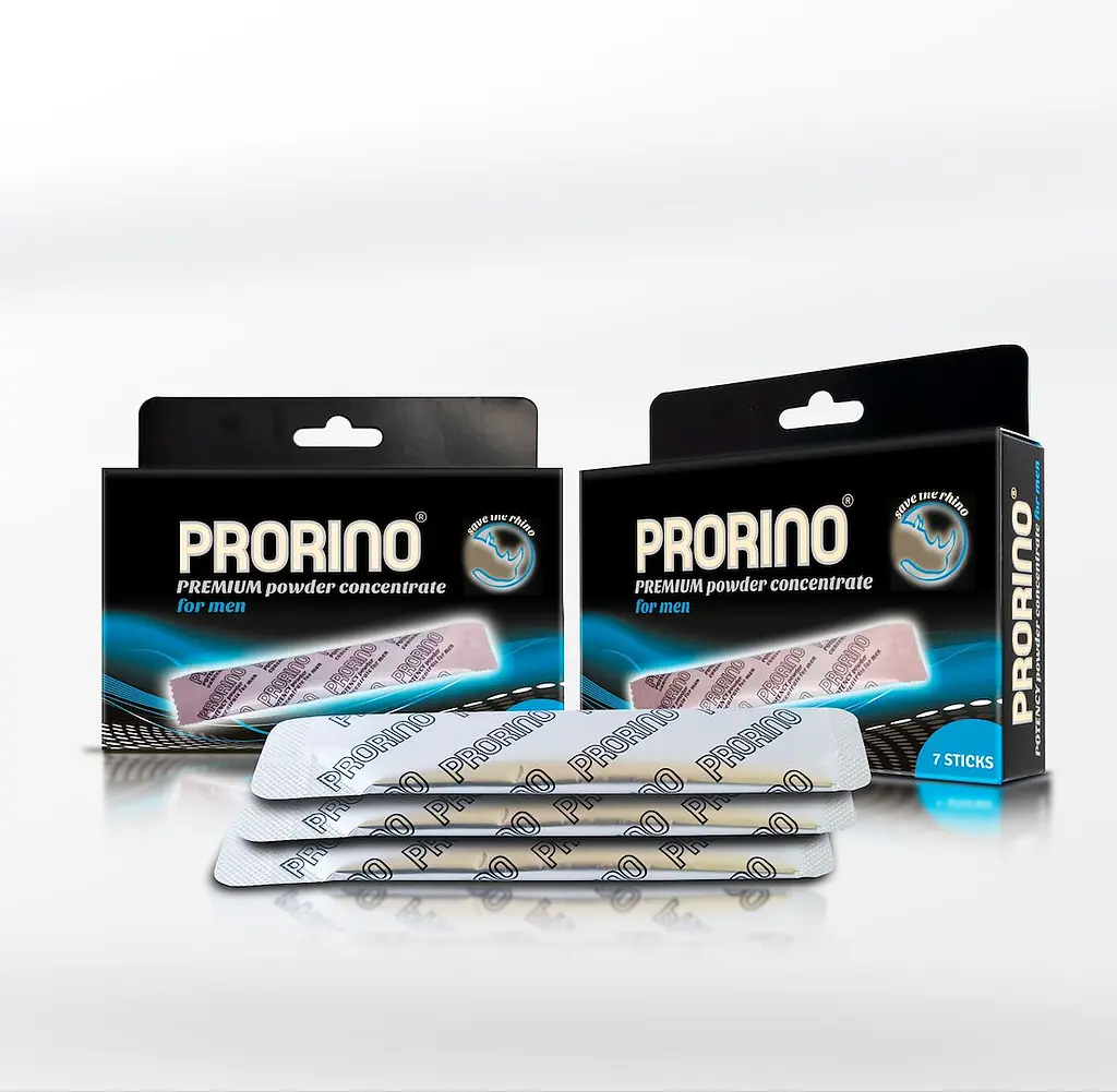 Порошок для потенції Hot Prorino Black Line, 7 саше - фото 3