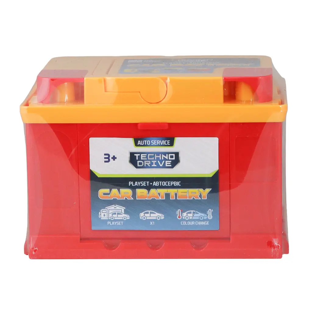 Ігровий набір Techno Drive Car Battery - Автосервіс з мінімоделлю Зміни Колір (в асортименті) (SK-121SKS) - фото 2